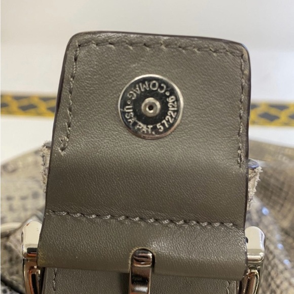 Coach Handbag Shoulder Bag Satchel Leather Bag - Picture 11 of 12